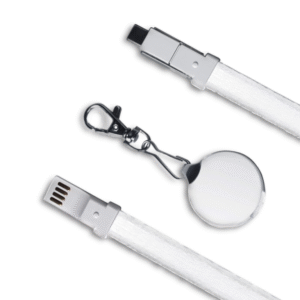 3 in1 LANYARD – Versatile Charging Cable for iOS, Android, and Type-C Devices