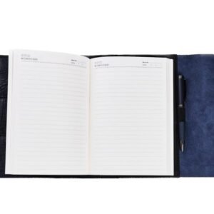 A5 CROCONOTE – Elegant Crocodile Leatherette A5 Notebook Organizer