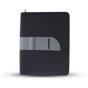 BUSINESS FOLDER – A4 Linen Folder with Pen Loop, Card Holder, and Accessory Pockets