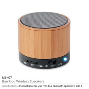 Bamboo Bluetooth Speaker
