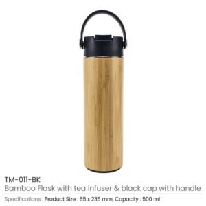 Bamboo Flask with Tea Infuser