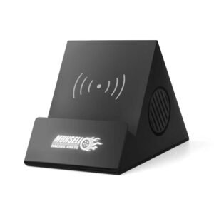 Light-up Logo Bluetooth Speaker & 5W Wireless Charger