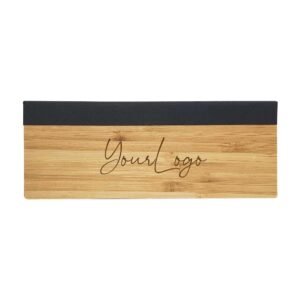 Bamboo Pen Box with Velvet Interior