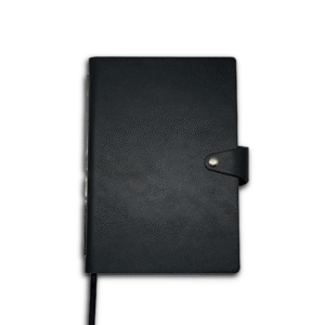 CHIC NOTE Plus – A5 PU Notebook with 2-Year Calendar and Removable Rings