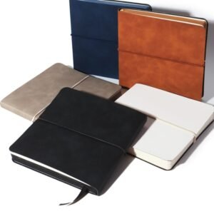 COZY NOTE – Elegant A6 Notebook with 120 Sheets and Document Pocket