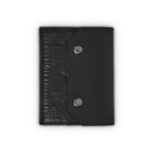 CROCO PASSPORT – Luxurious Crocodile Leatherette Passport Holder with Notepad