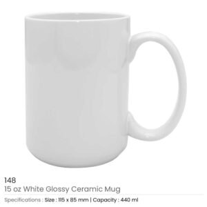 Sublimation Mugs White