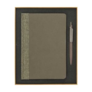 Coffee Journal Set with A5 Size Notebook and Pen