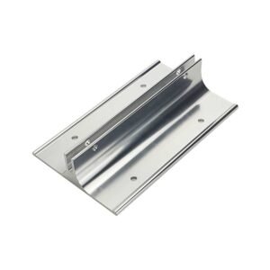 Aluminum Corridor Signage Holders in Silver