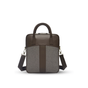 ELEGANT BUSINESS BAG – Stylish Laptop Bag with Handle, Sling & Brass Metal Accessories