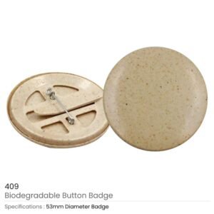 Eco-Friendly Button Badges