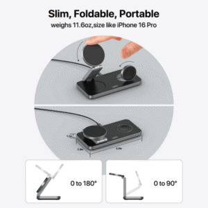 FOLDY – Compact 3-in-1 MagSafe Charger