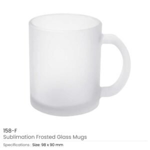 Frosted Glass Mugs