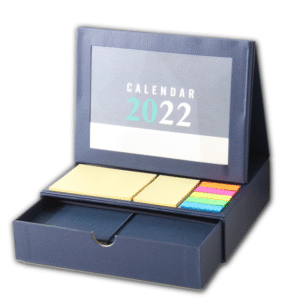 GIFTI BOX ORGANIZER – Elegant Desktop Organizer with Calendar, Notebook, and Accessories