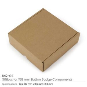 Gift Box for Button Badge Components