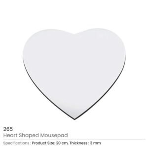 Heart Shape Mouse Pads