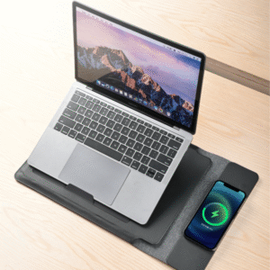 LAP-HOLD Dark Grey – Multifunctional Laptop Sleeve with 3-in-1 MagSafe Charger