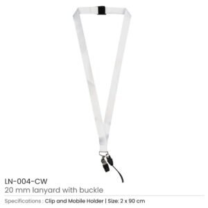 Lanyard with Safety Buckle