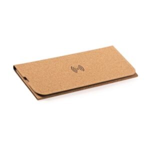 Cork Foldable Mousepads with 10W Wireless Charging