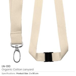 Organic Cotton Lanyards