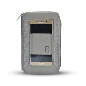 P-TRAVEL – RFID Protected Travel Wallet with Multiple Slots and Pen Holder
