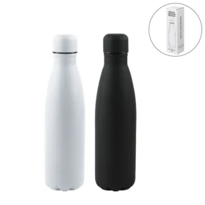 Premium Soft Touch Cola Bottles in Stainless Steel, 500ml