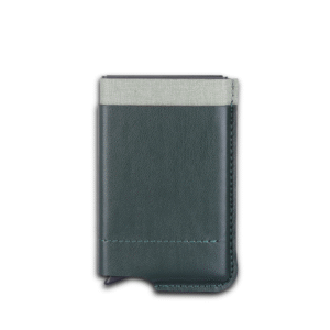 RFID CARDHOLD – Secure PU Card Holder with External Pocket for Cash and Cards