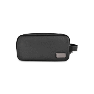 SALEM TRAVEL POUCH – Water-Resistant Organizer with Leather Handle