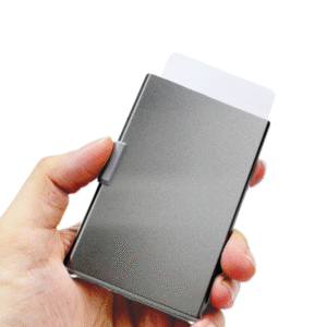 SLIM CARD – RFID & NFC Blocking Magnetic Aluminium Card Holder
