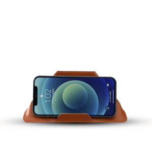 SMART MOBCASE – All-in-One PU Mobile Case & Stand with Magnetic Flap Closure