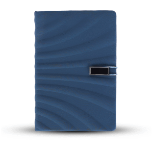 SOPHI NOTE – A5 Notebook with Wavy Design and Elastic Closure