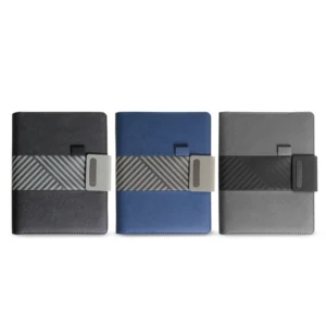 TRENDY ORGANIZER PLUS – A5 Notebook with Signature Design and Built-in Mobile Stand