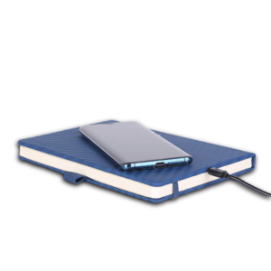 WIRELESS NOTE – A5 Notebook with 5W Wireless Charger and Stylish Debossed Design