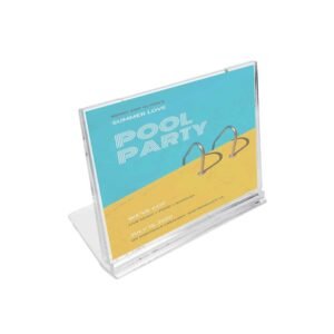 Acrylic Desk Sign Holders
