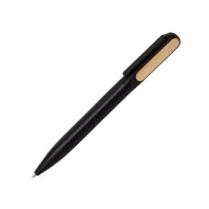 Trento – Matte Finish Metal Ball Point Pen with Bamboo