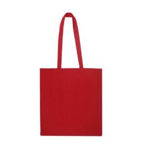 Ginger – 5 OZ Cotton Tote Bag (Red)