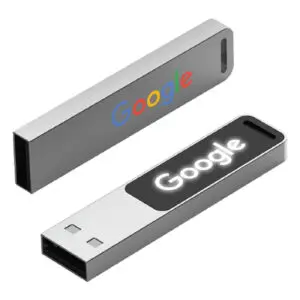 AF 91 SLIM METAL LED USB FLASH DRIVE