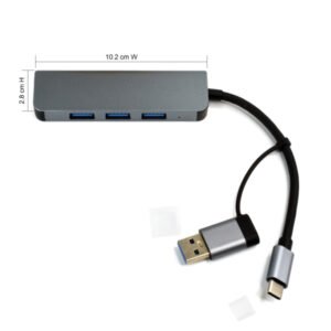 AHB 07 CABLE USB C HUB MULTIPORT ADAPTER