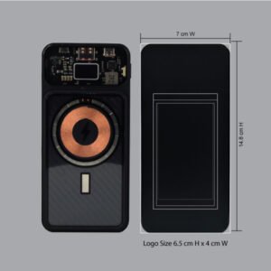 AK 124 TRANSPARENT MAGNETIC WIRELESS LIGHT-UP LOGO