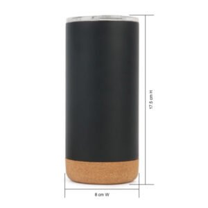 ATM 26 STAINLESS STEEL MUG WITH CORK BOTTOM