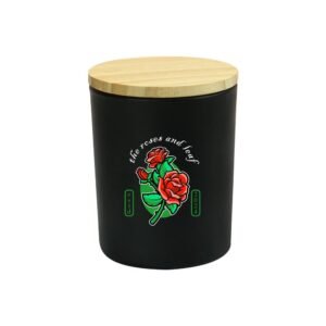 Scented Candles Arabian-Oud & Vanilla Fragrance in Glass Bottle
