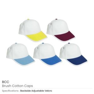 Cotton Caps with Velcro