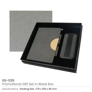 rPET Gift Sets in a Black Cardboard Box GS-028
