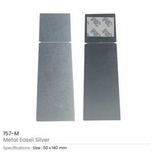 Metal Easel Silver