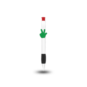NATIONAL DAY PEN – UAE-Themed Push Button Pen with Silicon Grip and Blue Ink