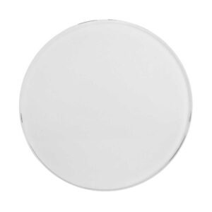 Round Glass Tea Coasters
