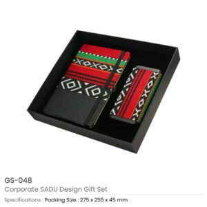 SADU Design Corporate Gift Sets with Notebook & Powerbank