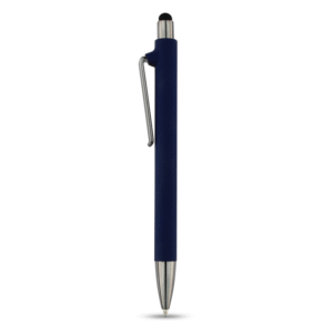 SPLENDID PEN – Versatile Rubberized Barrel Pen with Stylus and Semi-Gel Ink