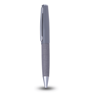 STYLISH PEN – Premium Metal Twist Pen with PU Coating and Blue Ink