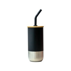 Eco Tumbler with Bamboo Lid and Straw